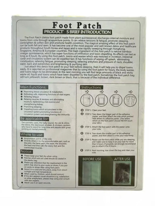 FOOT DETOX PATCH