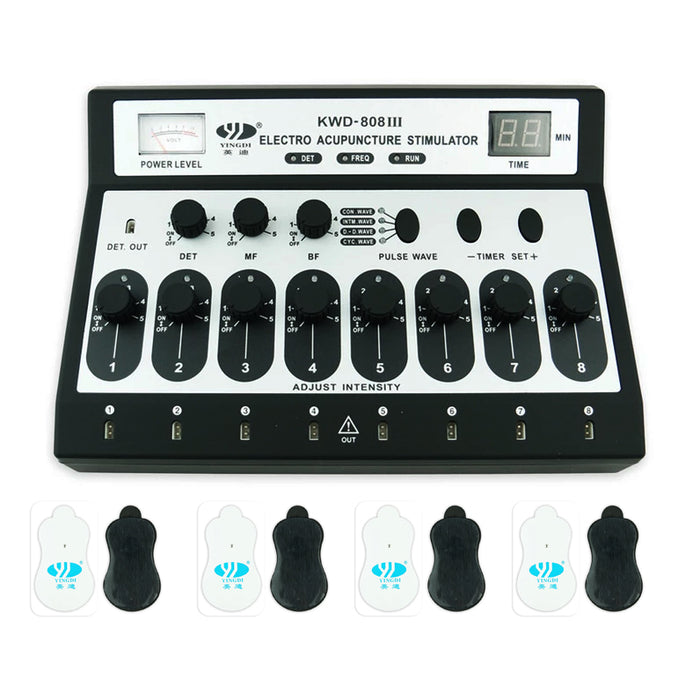 The 8 Channel Acu Machine - Best Electro Acupuncture Stimulator & TENS Therapy Device
