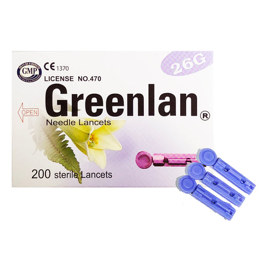 Greenlan Lancet Needles 200 pcs/box - Clearance Sale