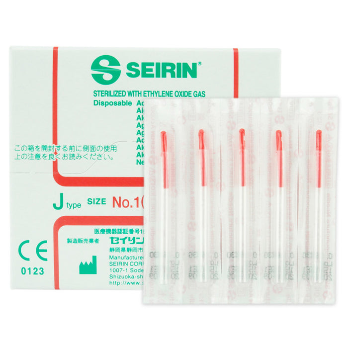 SEIRIN J-Type Acupuncture Needles Single Pack