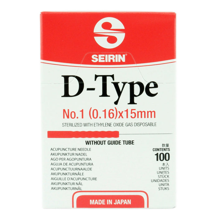 SEIRIN D-Type Acupuncture Needles