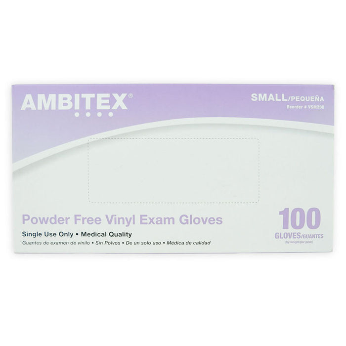 Disposable Vinyl Gloves (100 Gloves/Box)