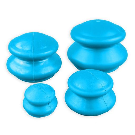 4 Piece Rubber Cupping Set