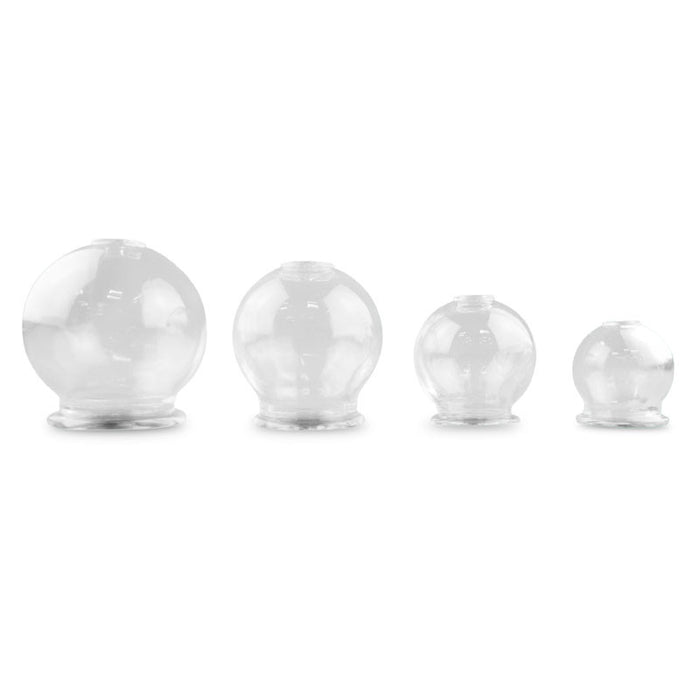 Crystal Clear Glass Cups for Fire Cupping